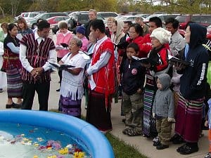 Baptism - Karen Choir Baptism - Karen Choir